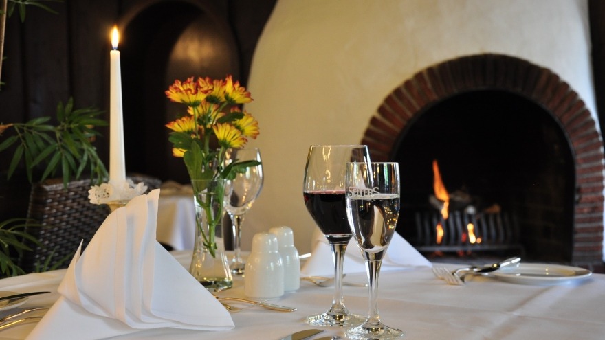 Kaminrestaurant Detail